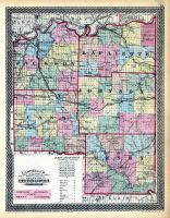 Johnson, Jackson, Cass, Henry and Lafayette Counties, Missouri State Atlas 1873